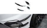 Maxton Design - Front Bumper Canards V.2 Ford Fiesta ST / ST-Line MK8