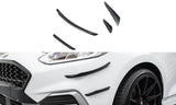 Maxton Design - Front Bumper Canards V.3 Ford Fiesta ST / ST-Line MK8