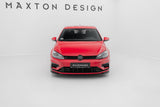 Maxton Design - Front Splitter V.8 Volkswagen Golf R / R-Line MK7.5