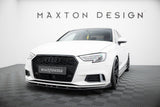 Maxton Design - Front Splitter Audi A3 8V Sedan (Facelift)