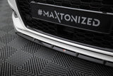 Maxton Design - Front Splitter Audi A3 8V Sedan (Facelift)