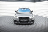 Maxton Design - Front Splitter V.1 Audi S6 / A6 S-Line / A6 C7 FL