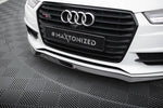 Maxton Design - Front Splitter Audi S7 / A7 S-Line C7 FL