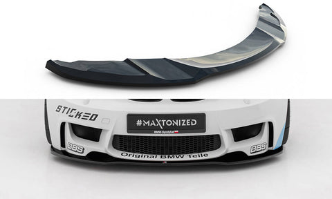 Maxton Design - Front Splitter BMW 1M Coupe E82 Front Spoiler Maxton Design royalty-bespoke.myshopify.com 