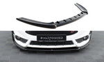 Maxton Design - Front Splitter (Cupra) Ford Fiesta ST MK7 (Facelift)