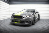 Maxton Design - Front Splitter Ford Mustang GT MK6