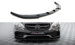 Maxton Design - Front Splitter Mercedes Benz E63 AMG Sedan W212 Facelift