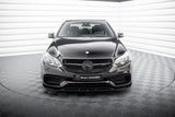 Maxton Design - Front Splitter Mercedes Benz E63 AMG Sedan W212 Facelift