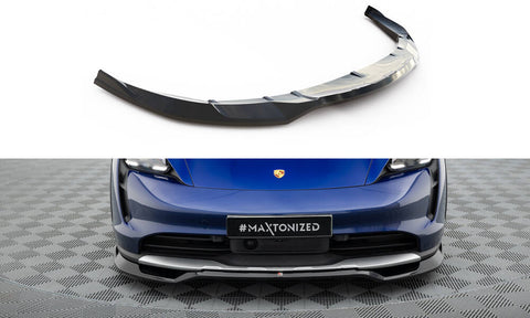 Maxton Design - Front Splitter Porsche Taycan Cross Turismo 4S