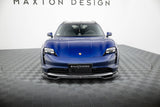 Maxton Design - Front Splitter Porsche Taycan Cross Turismo 4S