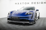 Maxton Design - Front Splitter Porsche Taycan Cross Turismo 4S