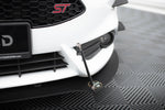 Maxton Design - Front Racing Splitter V.1 Ford Fiesta ST MK7 (Facelift)