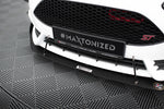 Maxton Design - Front Racing Splitter V.2 Ford Fiesta ST MK7 (Facelift)