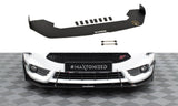 Maxton Design - Front Racing Splitter V.2 Ford Fiesta ST MK7 (Facelift)