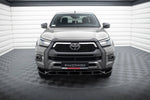 Maxton Design - Front Splitter Toyota Hilux Invincible MK8 (Facelift)