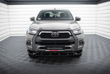 Maxton Design - Front Splitter Toyota Hilux Invincible MK8 (Facelift)