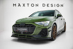 Maxton Design - Front Splitter V.1 Audi S3 Sportback / A3 S-Line Sportback 8Y (Facelift)