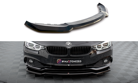 Maxton Design - Front Splitter V.1 BMW Series 4 Coupe / Gran Coupe / Cabrio F32/F36/F33