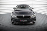 Maxton Design - Front Splitter V.1 BMW Series 4 Coupe / Gran Coupe / Cabrio F32/F36/F33