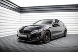 Maxton Design - Front Splitter V.1 BMW Series 4 Coupe / Gran Coupe / Cabrio F32/F36/F33