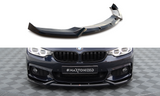 Maxton Design - Front Splitter V.1 BMW Series 4 Gran Coupe / Coupe / Cabrio M-Pack F32 / F36 / F33