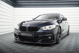 Maxton Design - Front Splitter V.1 BMW Series 4 Gran Coupe / Coupe / Cabrio M-Pack F32 / F36 / F33