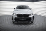 Maxton Design - Front Splitter V.1 BMW X6 M-Pack G06 (Facelift)