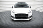 Maxton Design - Front Splitter V.1 Ford Fiesta ST / ST-Line MK8