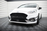 Maxton Design - Front Splitter V.1 Ford Fiesta ST / ST-Line MK8