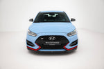 Maxton Design - Front Splitter V.1 Hyundai Veloster N MK2