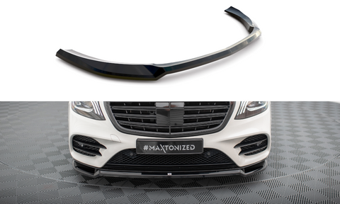 Maxton Design - Front Splitter V.1 Mercedes Benz S-Class AMG-Line W222 (Facelift)