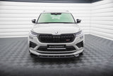 Maxton Design - Front Splitter V.1 Skoda Kodiaq RS MK1 (Facelift)