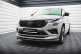 Maxton Design - Front Splitter V.1 Skoda Kodiaq RS MK1 (Facelift)