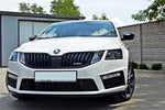 Maxton Design - Front Splitter V.1 Skoda Octavia RS MK3 Hatchback / Estate Front Spoiler Maxton Design royalty-bespoke.myshopify.com 