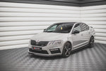 Maxton Design - Front Splitter V.1 Skoda Octavia RS MK3 (Facelift)