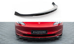 Maxton Design - Front Splitter V.1 Tesla Model 3 Project Highland (Facelift) Front Spoiler Maxton Design royalty-bespoke.myshopify.com 