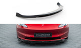 Maxton Design - Front Splitter V.1 Tesla Model 3 Project Highland (Facelift)