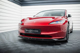 Maxton Design - Front Splitter V.1 Tesla Model 3 Project Highland (Facelift)