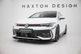 Maxton Design - Front Splitter V.1 Volkswagen Golf GTI / GTE / R-Line MK8 (Facelift)