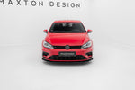 Maxton Design - Front Splitter V.1 Volkswagen Golf R / R-Line MK7.5