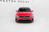 Maxton Design - Front Splitter V.1 Volkswagen Golf R / R-Line MK7.5