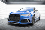 Maxton Design - Front Splitter V.2 Audi RS6 C7 / C7 FL