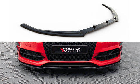 Maxton Design - Front Splitter V.2 Audi S3 / A3 S-Line 8V Sedan / Cabrio