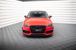 Maxton Design - Front Splitter V.2 Audi S3 / A3 S-Line 8V Sedan / Cabrio