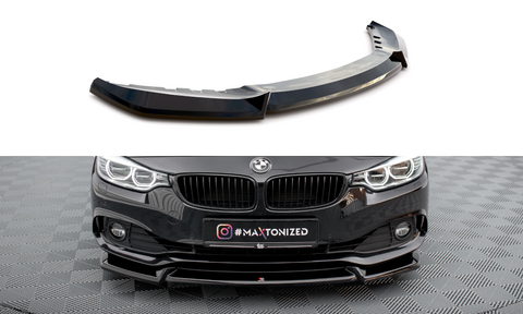 Maxton Design - Front Splitter V.2 BMW Series 4 Coupe / Gran Coupe / Cabrio F32/F36/F33 Front Spoiler Maxton Design royalty-bespoke.myshopify.com 