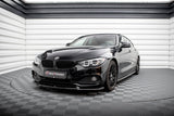 Maxton Design - Front Splitter V.2 BMW Series 4 Coupe / Gran Coupe / Cabrio F32/F36/F33