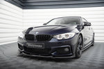 Maxton Design - Front Splitter V.6 BMW Series 4 Gran Coupe / Coupe / Cabrio M-Pack F32 / F36 / F33