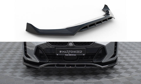 Maxton Design - Front Splitter V.2 BMW X6 M-Pack G06 (Facelift)