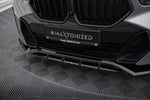 Maxton Design - Front Splitter V.2 BMW X6 M-Pack G06 (Facelift)
