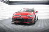 Maxton Design - Front Splitter V.2 + Flaps Volkswagen Golf GTI / GTE / R-Line MK8 Front Spoiler Maxton Design royalty-bespoke.myshopify.com 